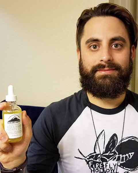 Beard oil when on sale to use