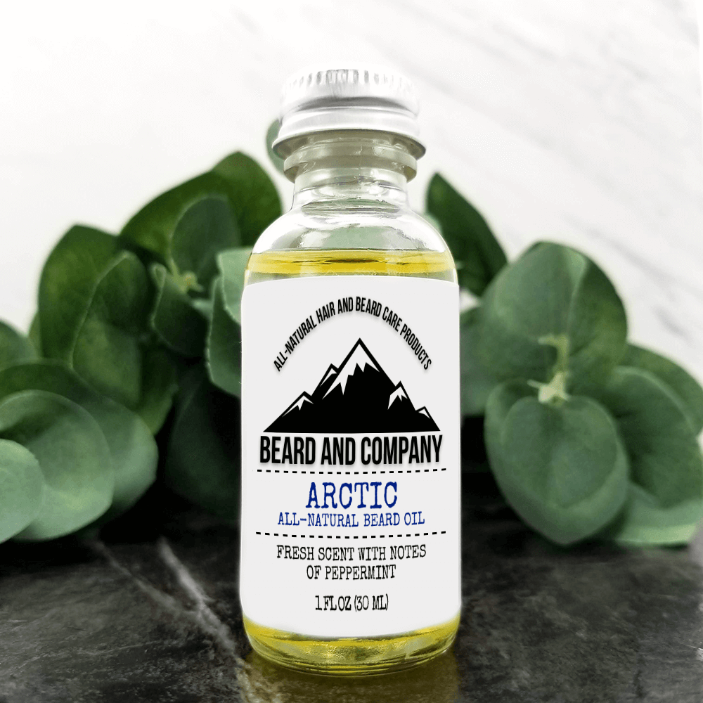 arctic beard oil peppermint