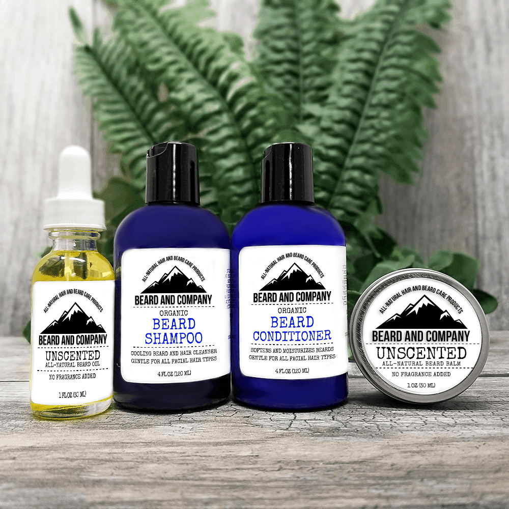 unscented beard grooming kit