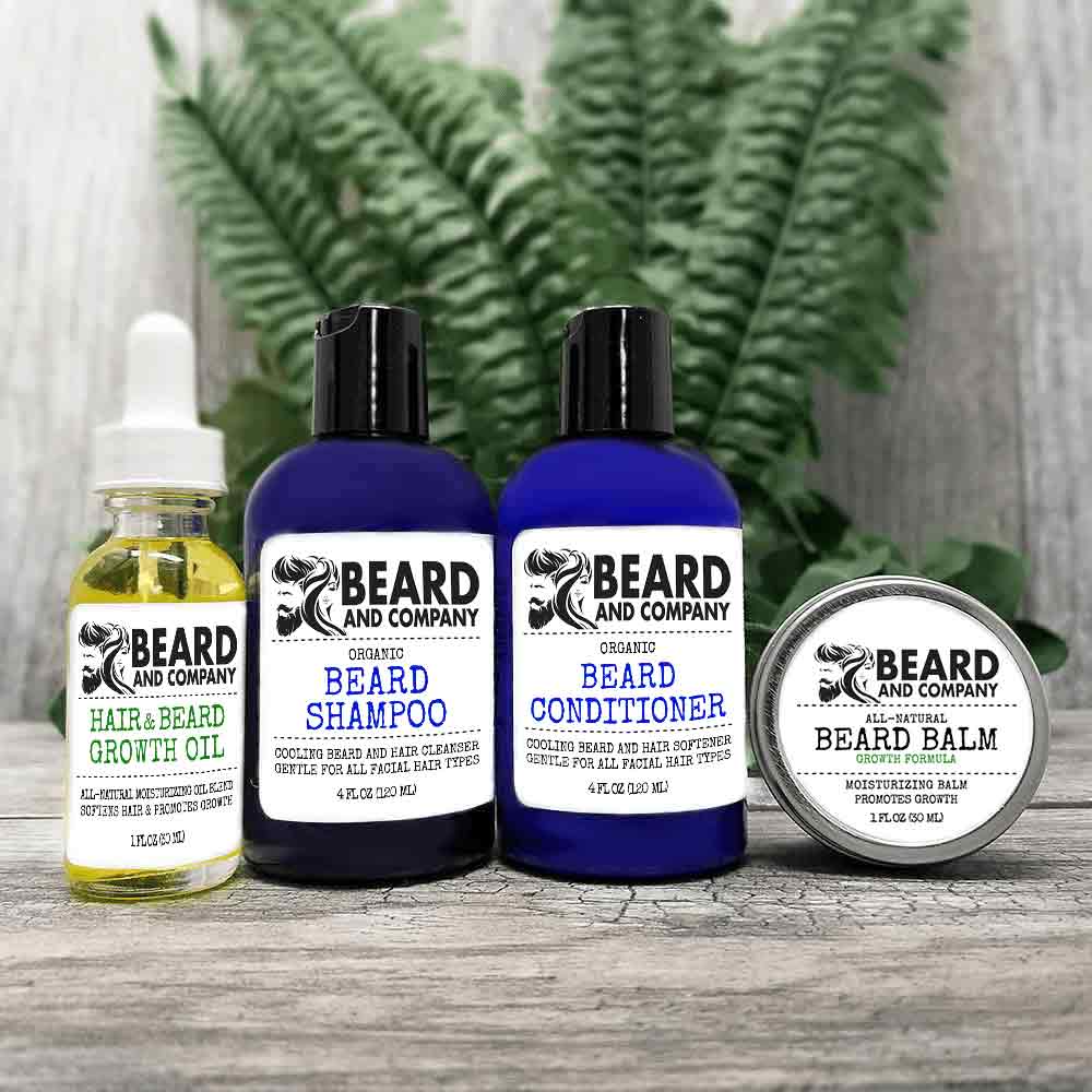 beard growth grooming kit