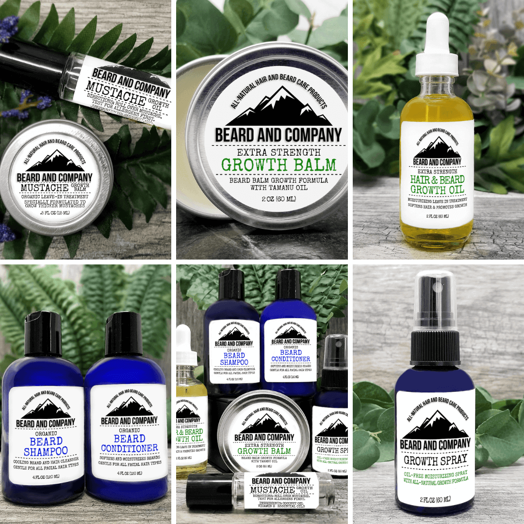 all-natural beard growth products