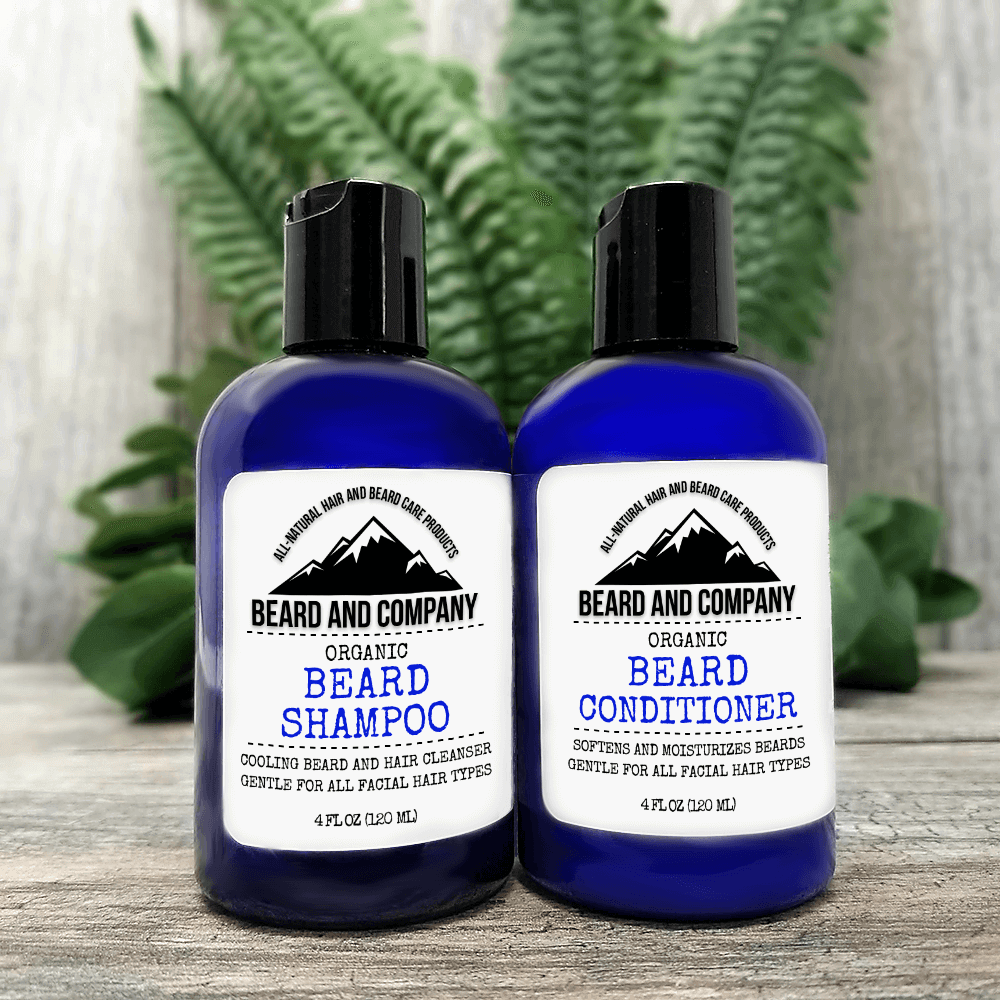 beard shampoo and conditioner set