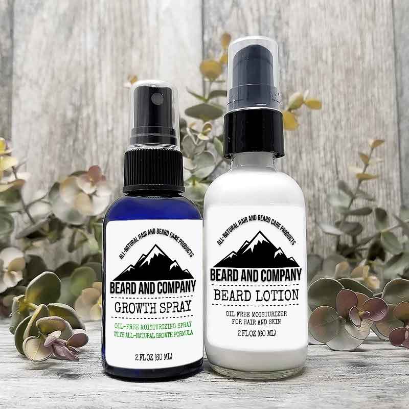 oil free beard products spray lotion